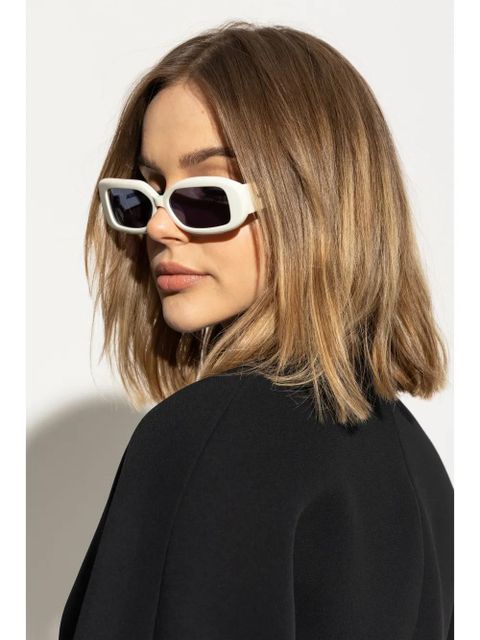 Jacquemus Les Lunettes Rond Carré sunglasses - White - zdjęcie produktu nr 1