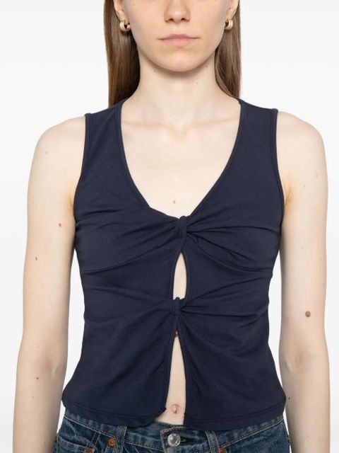 Reformation Tefi vest top - Blue