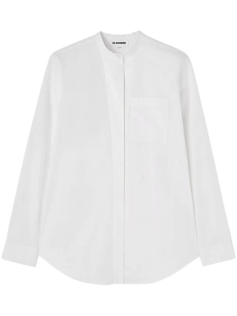 Jil Sander Tuesday long-sleeve shirt - White - zdjęcie produktu nr 1