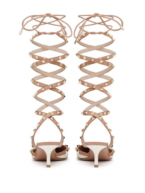 Valentino Garavani 50mm Rockstud pumps - White