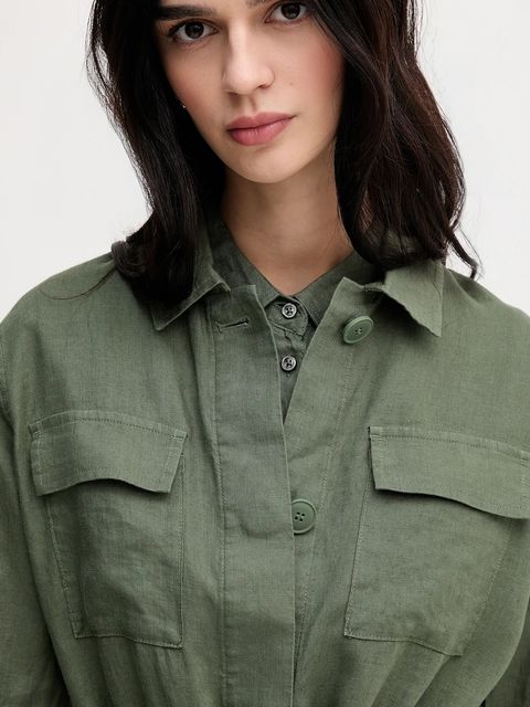 United Colors of Benetton kurtka lniana