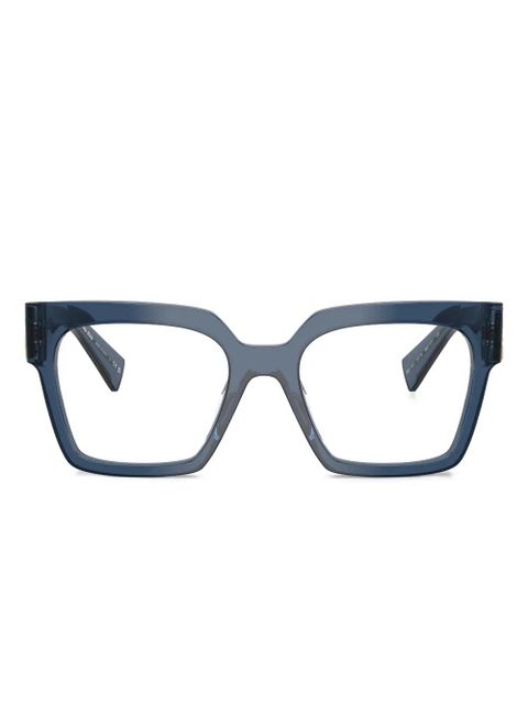 Miu Miu Eyewear square-frame glasses - Blue - zdjęcie produktu nr 1