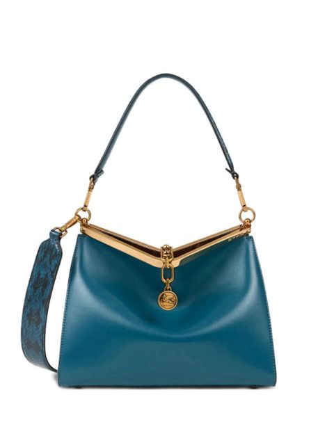 ETRO medium Vela leather tote bag - Blue - zdjęcie produktu nr 1