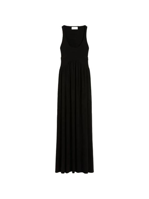 Sportmax gathered maxi dress - Black - zdjęcie produktu nr 1
