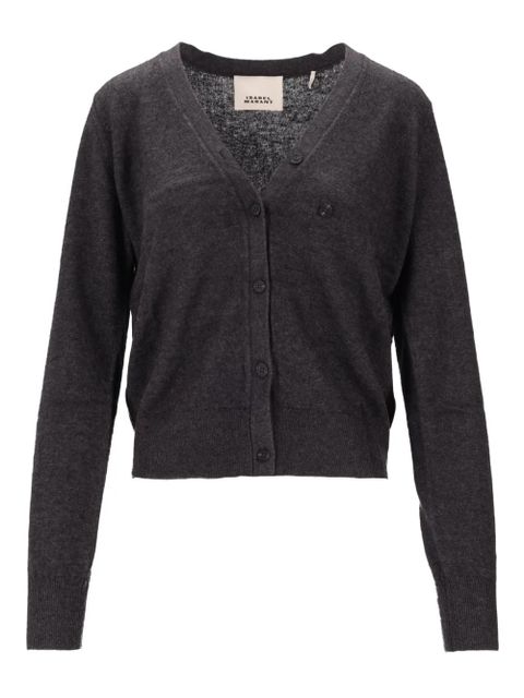ISABEL MARANT Carline buttoned cardigan - Grey - zdjęcie produktu nr 1