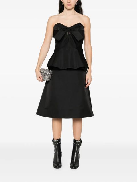 Alexander McQueen A-line skirt - Black - zdjęcie produktu nr 2