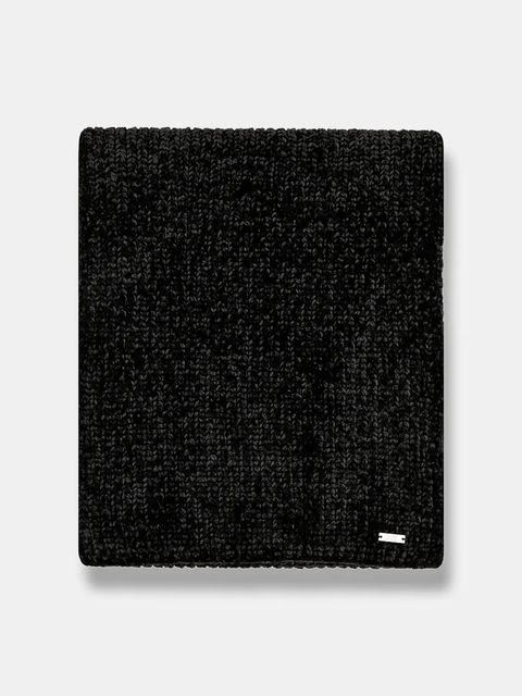 Armani Exchange szalik damski kolor czarny gładki XW001513 AF16685 - zdjęcie produktu nr 2