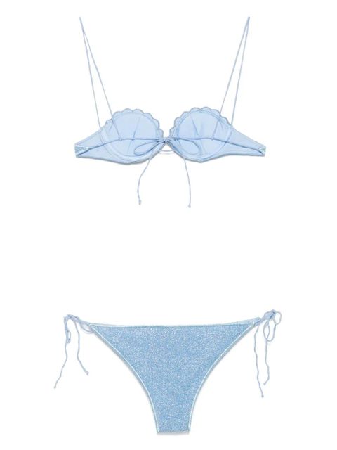 Oséree Lumière Shell bikini set - Blue - zdjęcie produktu nr 2