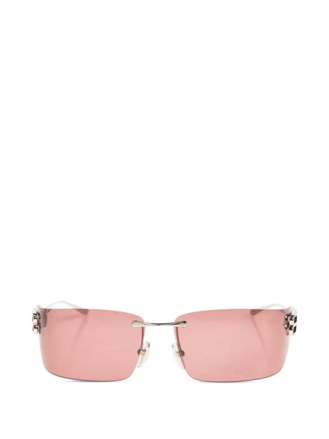 Balenciaga Eyewear rimeless square sunglasses - Silver - zdjęcie produktu nr 1