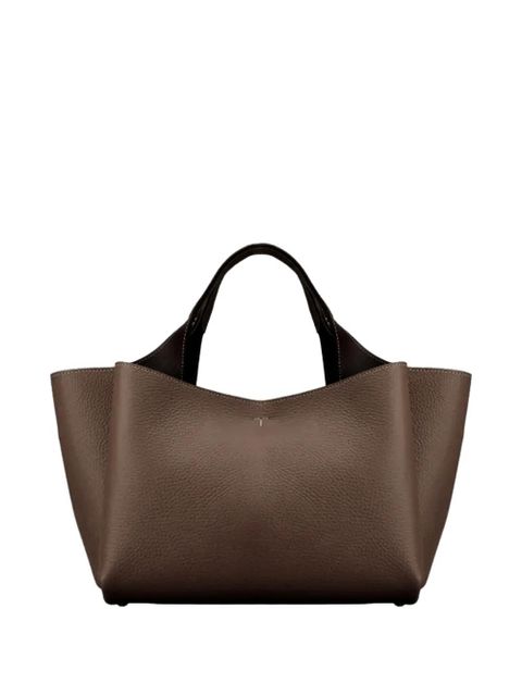 Tod's logo-embossed tote bag - Brown