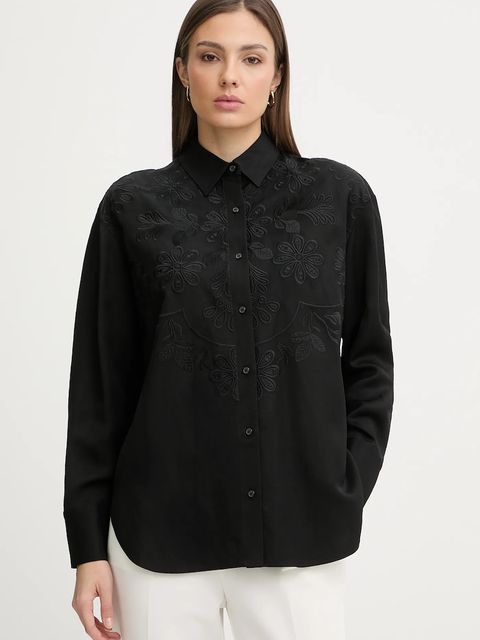 Tommy Hilfiger koszula z dodatkiem lnu - zdjęcie produktu nr 1