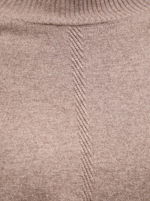 Answear.LAB sweter z kaszmirem damski kolor beżowy lekki z golfem