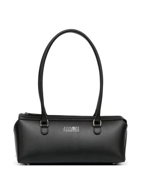 MM6 Maison Margiela medium Bauletto J leather shoulder bag - Black - zdjęcie produktu nr 1