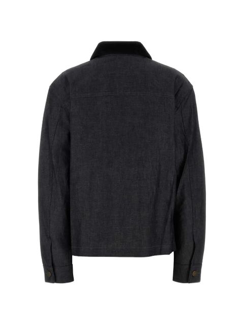 Prada patch pocket collar jacket - Black - zdjęcie produktu nr 2