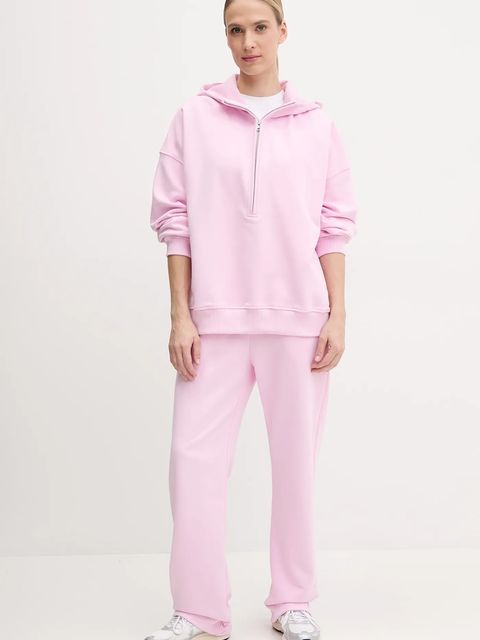 JOYINME bluza Evolve damska kolor różowy z kapturem gładka Evolve - zdjęcie produktu nr 2