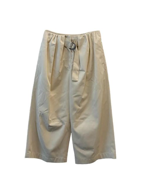 LOEWE belted pleated trousers - Neutrals - zdjęcie produktu nr 1