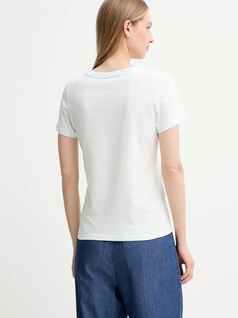 Kenzo t-shirt bawełniany damski kolor biały FF62TS2564SO - zdjęcie produktu nr 2