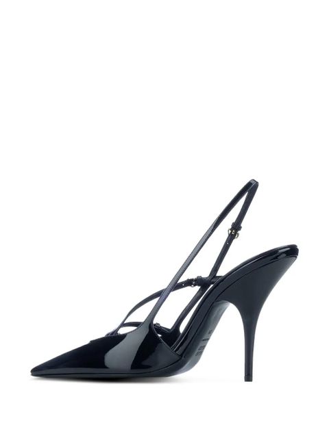Miu Miu 105mm slingback pointed-toe pumps - Black