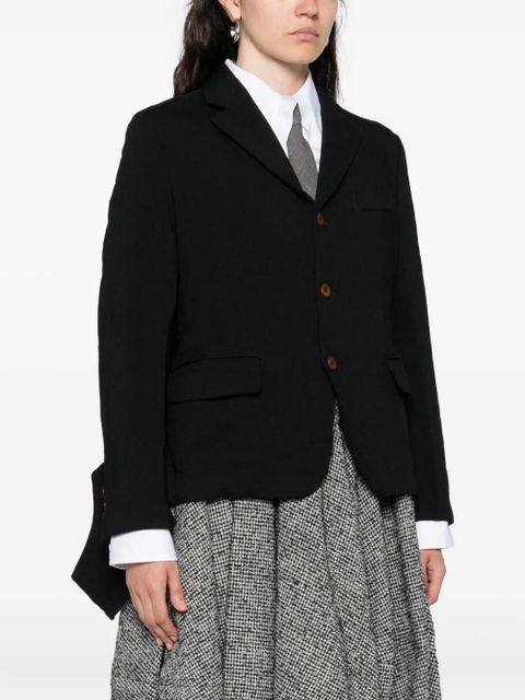 Comme Des Garçons single-breasted blazer - Black