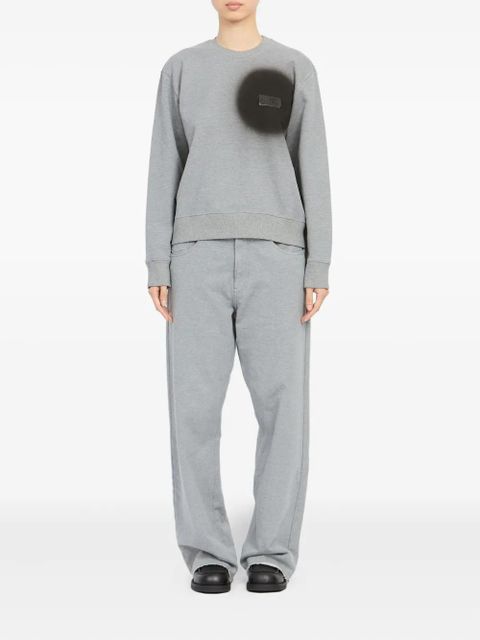 MM6 Maison Margiela long-sleeve sweatshirt - Grey - zdjęcie produktu nr 2