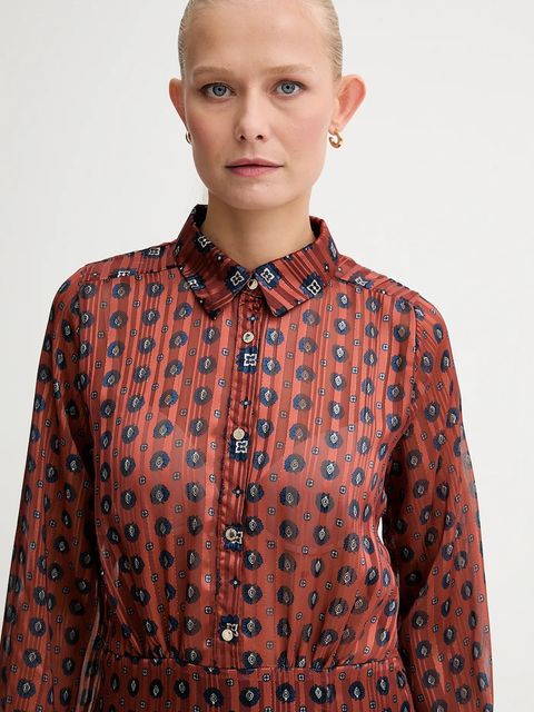 Morgan sukienka kolor brązowy mini rozkloszowana RILGAL.F