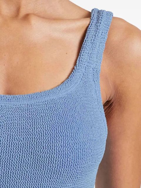 Hunza G square-neck swimsuit - Blue - zdjęcie produktu nr 2