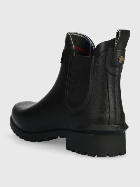 Barbour kalosze Wilton damskie kolor czarny LRF0066BK11