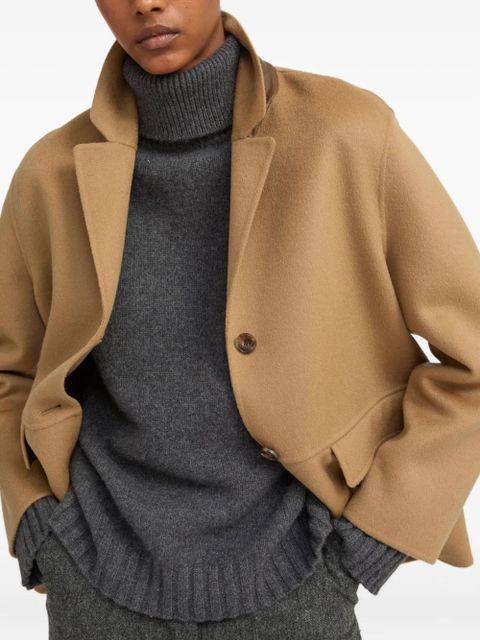 Yves Salomon buttoned jacket - Brown