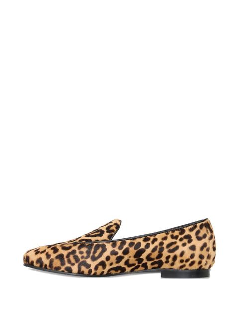 Aquazzura leopard-print loafers - Neutrals - zdjęcie produktu nr 2