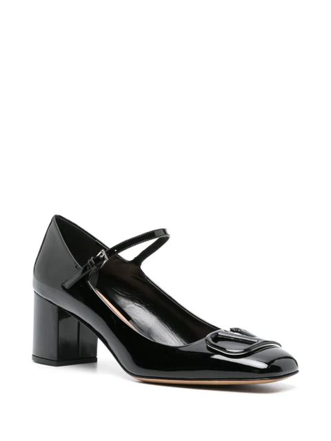 Valentino Garavani VLogo 60mm Mary Jane pumps - Black
