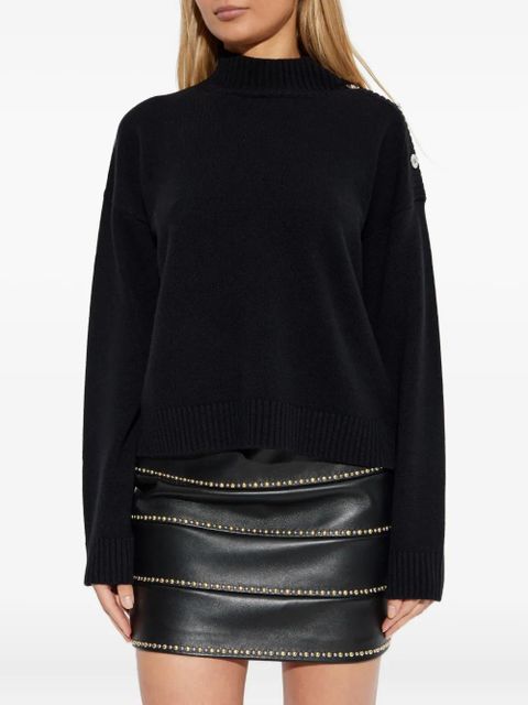 Versace Medusa-button sweater - Black - zdjęcie produktu nr 2