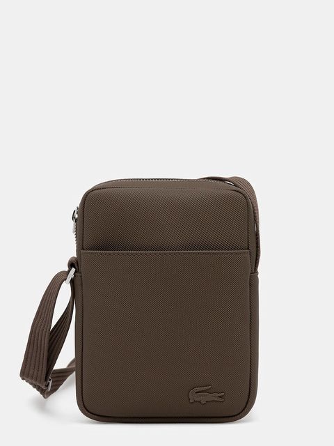 Lacoste saszetka kolor brązowy NH4422HC - zdjęcie produktu nr 1