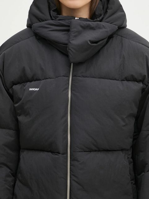 Pangaia kurtka kolor czarny zimowa 10002298