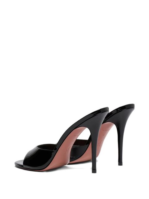 Amina Muaddi 105mm Elodie sandals - Black