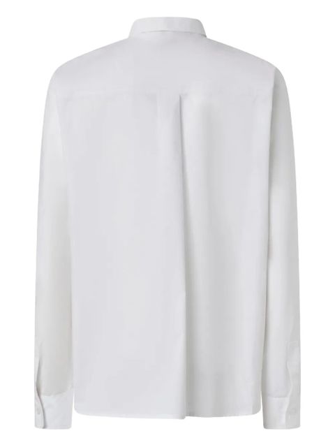 PINKO embroidered cotton shirt - White - zdjęcie produktu nr 2
