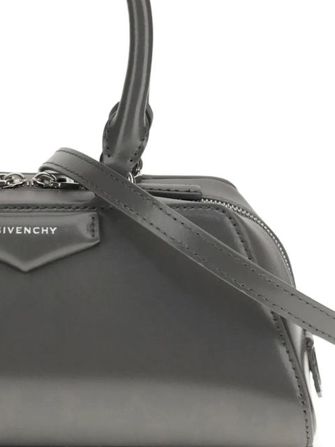 Givenchy mini Antigona East West tote bag - Grey