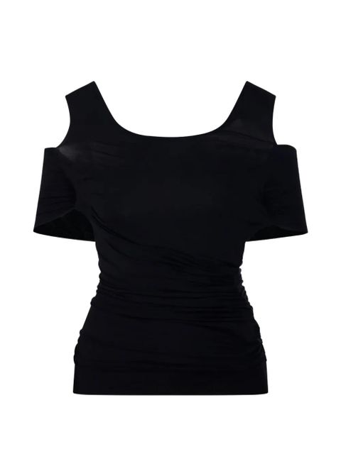 MARANT ÉTOILE cold-shoulder top - Black - zdjęcie produktu nr 2