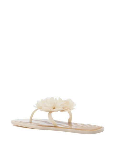 FARM Rio flower flat sandals - Neutrals