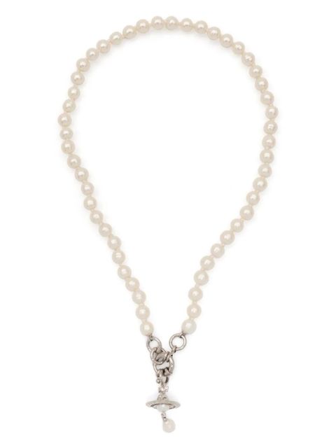 Vivienne Westwood Aleksa pearl necklace - White - zdjęcie produktu nr 1