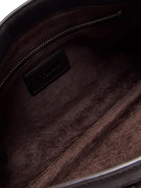 STAUD Maude woven leather clutch bag - Black - zdjęcie produktu nr 2