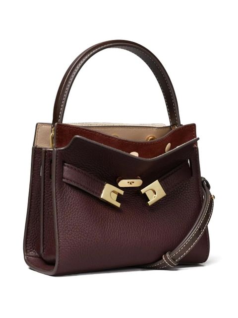 Tory Burch Lee Radziwill leather mini bag - Red - zdjęcie produktu nr 2