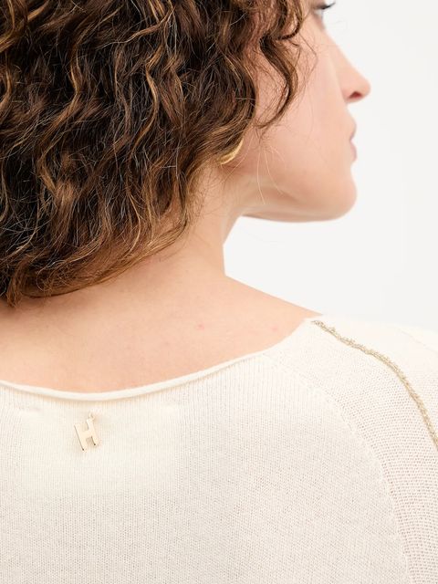 Silvian Heach sweter KARIM damski kolor beżowy lekki GPA25241MA