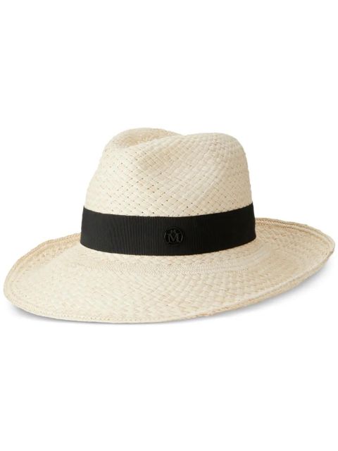 Maison Michel Eric fedora hat - Neutrals - zdjęcie produktu nr 1
