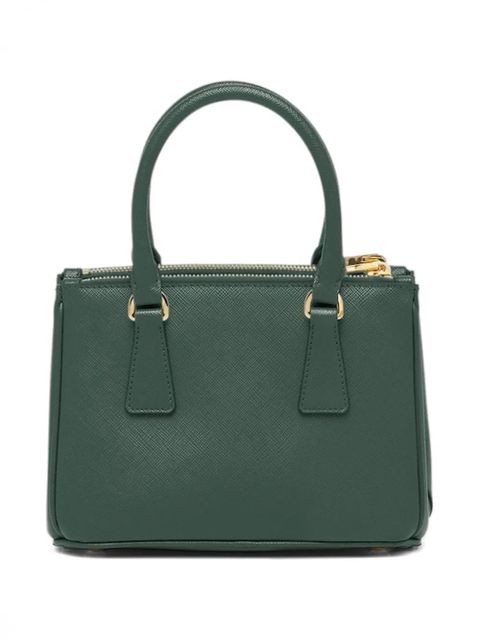 Prada mini Galleria leather tote bag - Green