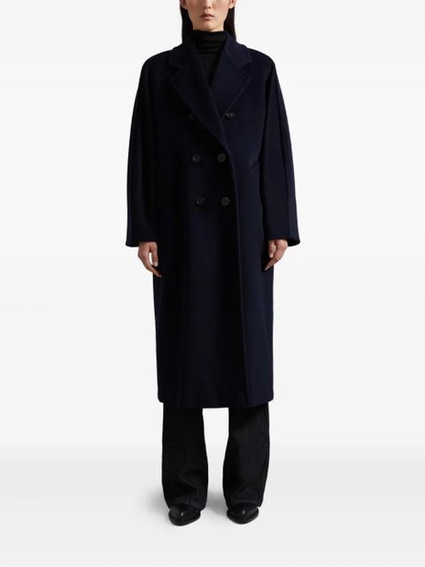 Max Mara Madame 101801 double-breasted buttoned coat - Blue - zdjęcie produktu nr 2