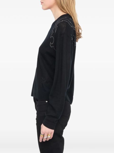 Zadig&Voltaire Swapy cashmere Sweater - Black