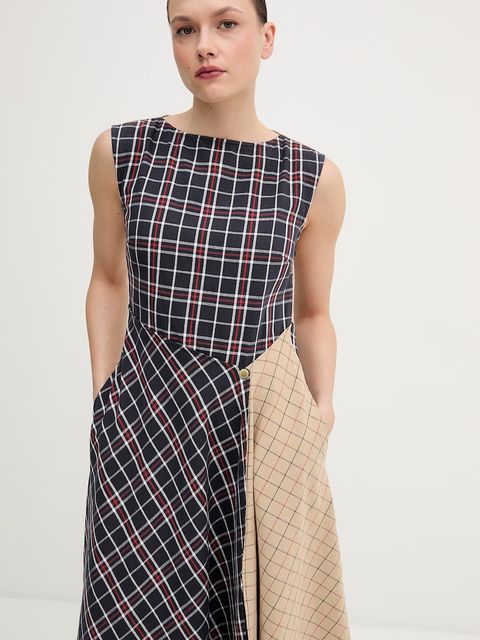 Barbour sukienka bawełniana Dalbury - zdjęcie produktu nr 2