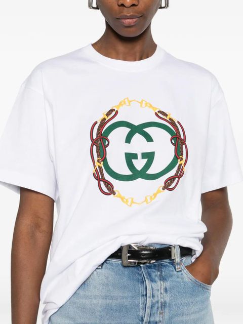 Gucci logo-print T-shirt - White