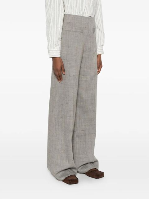 SANDRO zip-up trousers - Grey