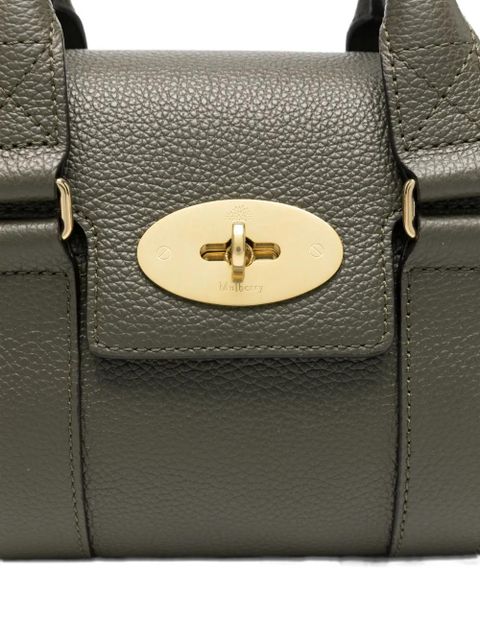 Mulberry Bayswater leather mini bag - Green